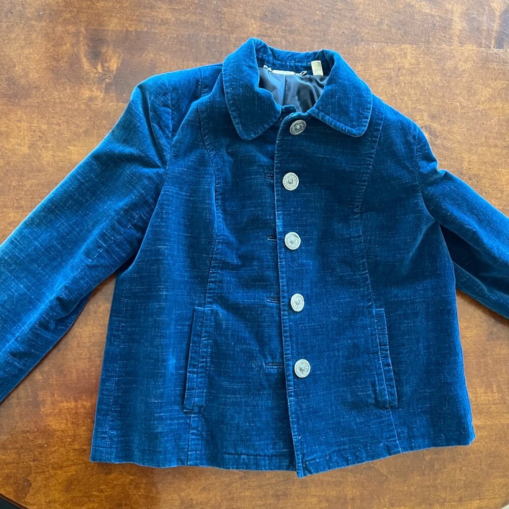 Blue Velvet Jacket